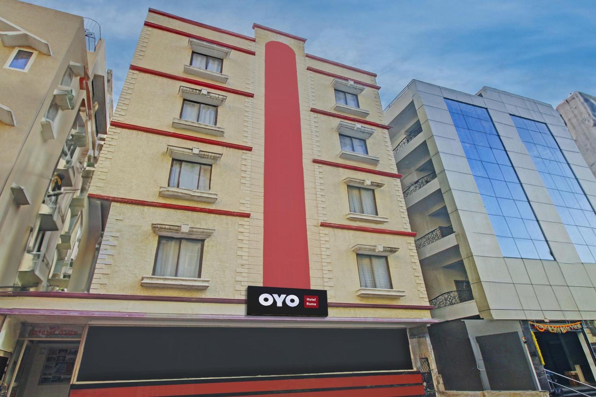 Hotel O Ruma Near Nampally Railway Station Haydarabad Dış mekan fotoğraf